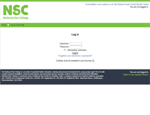 Tablet Screenshot of moodle.natstar.ac.uk